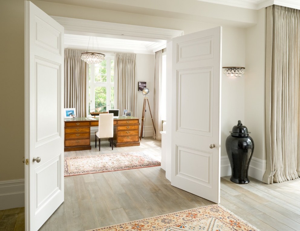 Elegant Edwardian 6 bedroom home in Wimbledon | Study | Interior Designers
